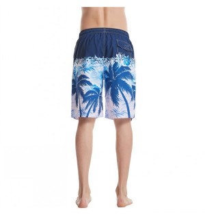 Quick Drying Beach Pants Swimming Trunks for Men Summer Surfing Boardshorts Mens Swimwear